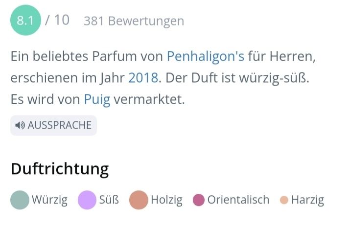 Penhaligon's Profumi & Eau de Toilette: 2 ml THE BLAZING MISTER SAM PENHALIGON'S ABFÜLLUNG – Nuovo (secondo la descrizione) da St. Gallen venduto da CaliSunshine 2