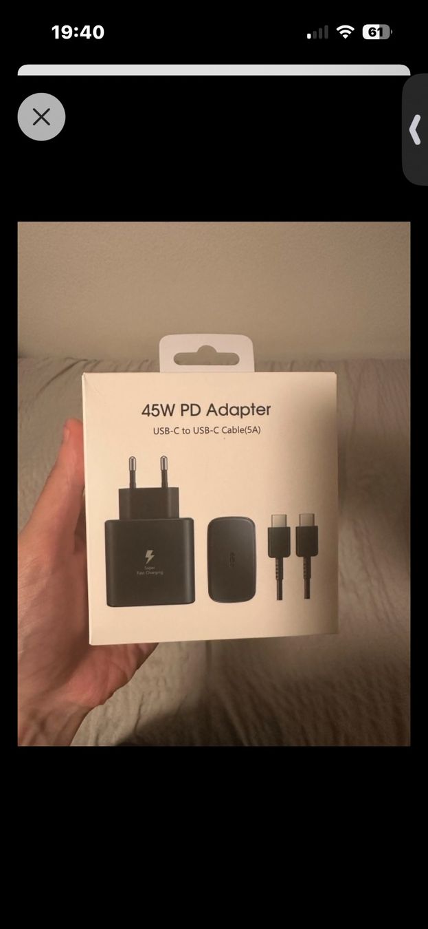 Samsung Caricabatterie: Adapter USB-C Neu / Gratis Versand – Nuovo e nell'imballaggio originale da Dietikon venduto da sal_zdn5