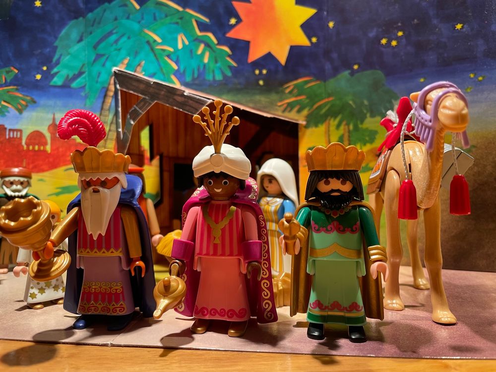 Playmobil Weihnachtskrippe 3996 und Heilige Drei Könige 3997 Kaufen