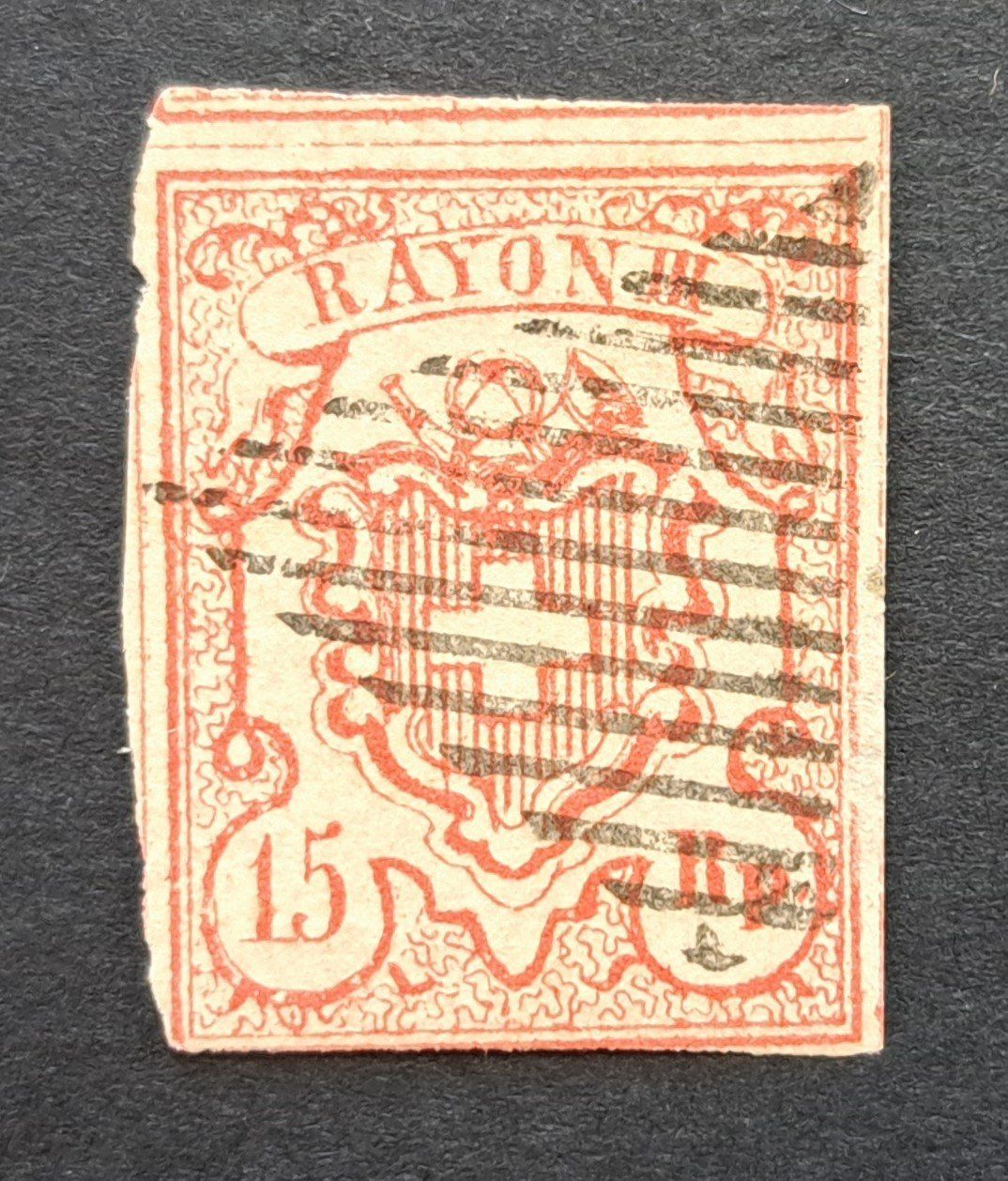Tutti i francobolli: Rayon III, Type 6 OR-I, grosse Ziffer – Usato da Unterägeri venduto da PhilatelieStudiger
