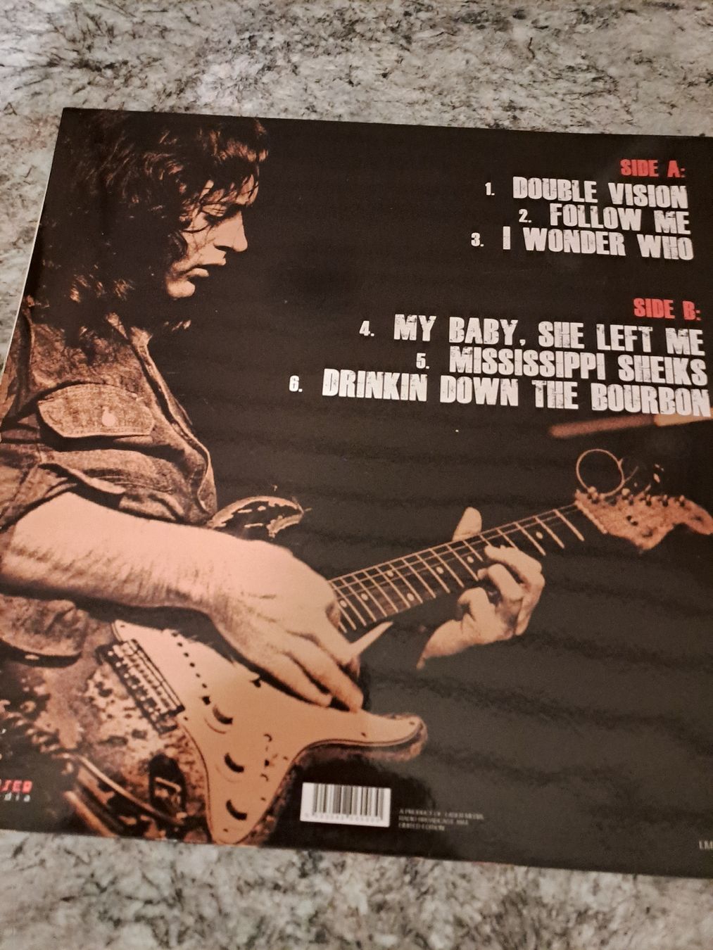 Dischi in vinile: LP  RORY GALLAGHER "Drinkin' Down The Bourbon" Laser Media – Usato da Uetendorf venduto da Essiggurken 1