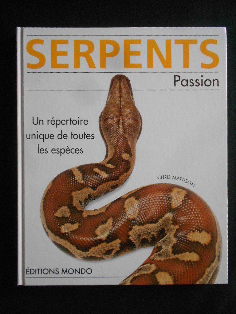 Libri: SERPENTS  -  PASSION – Usato da Bex venduto da Giorgiob