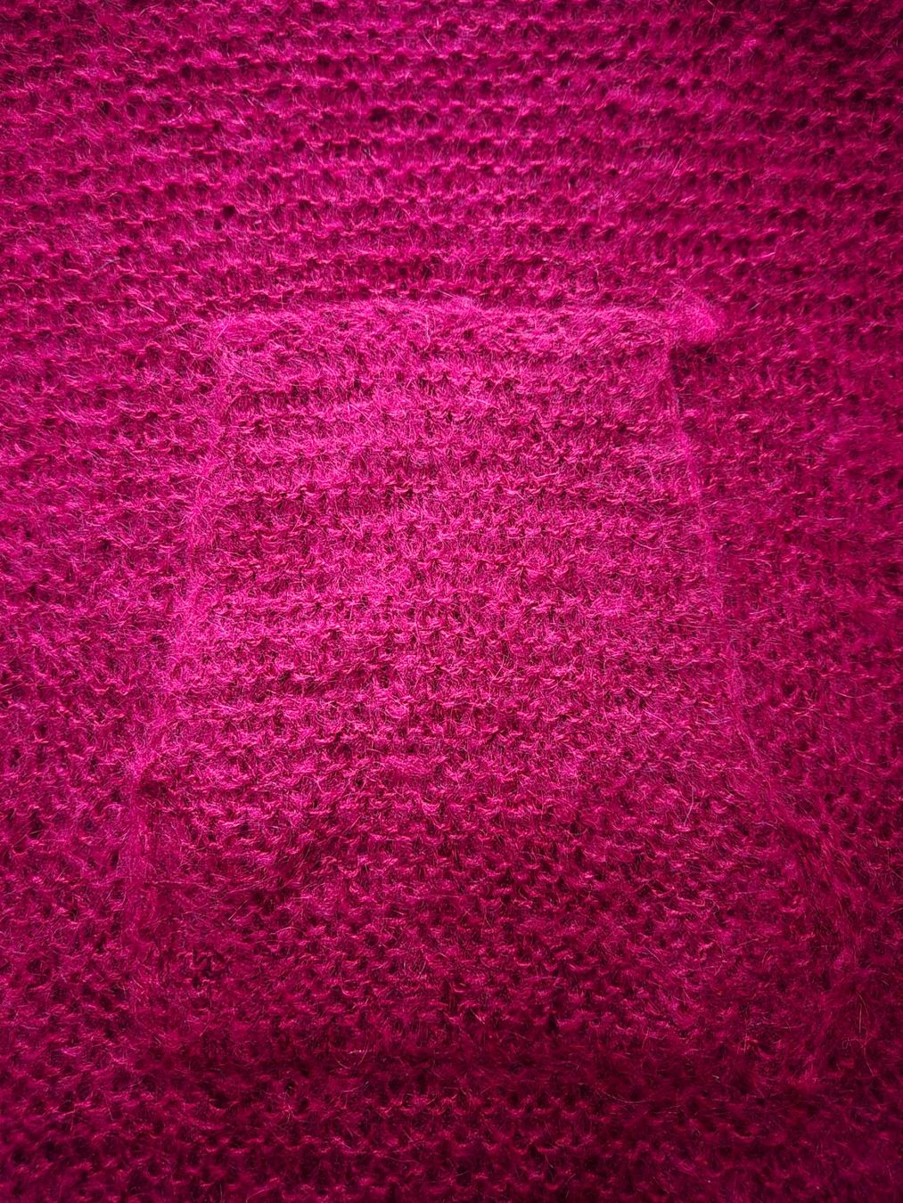 Pulls & Sweat-shirts: Handmade oversized mohair wool hoodie – Neuf (Voir description) à Zürich par monadiederich 2