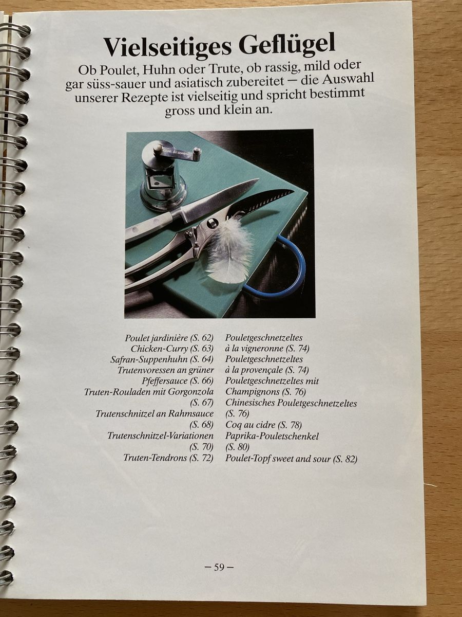 Libri: Preisgünstig, raffiniert kochen - Betty Bossi – Usato da Schwarzenburg venduto da Michellu 5