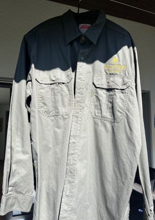 Jonsson Workwear Herrenhemd, Gr. L, Top Zustand, Vintage