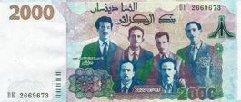 Algerien 2000 Dinars 2020 P-147 COMM. UNZ