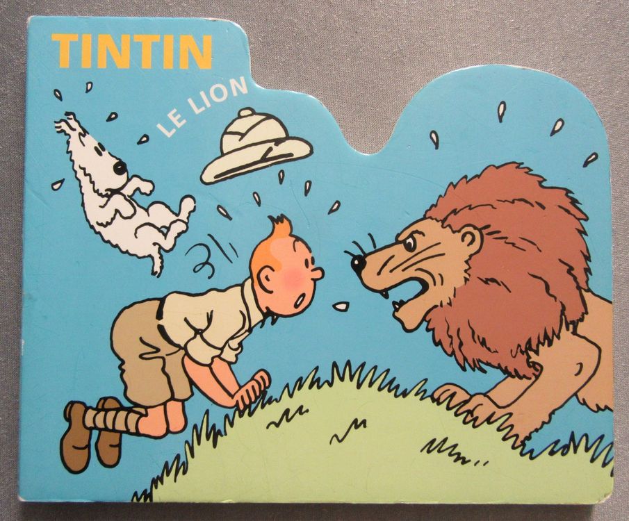 tintin-le-lion-kartoniertes-bilderbuch-in-franz-sisch-gebraucht