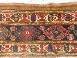 Ancienne face de sac des tribus Shahsavan. (Perse)  vers1880