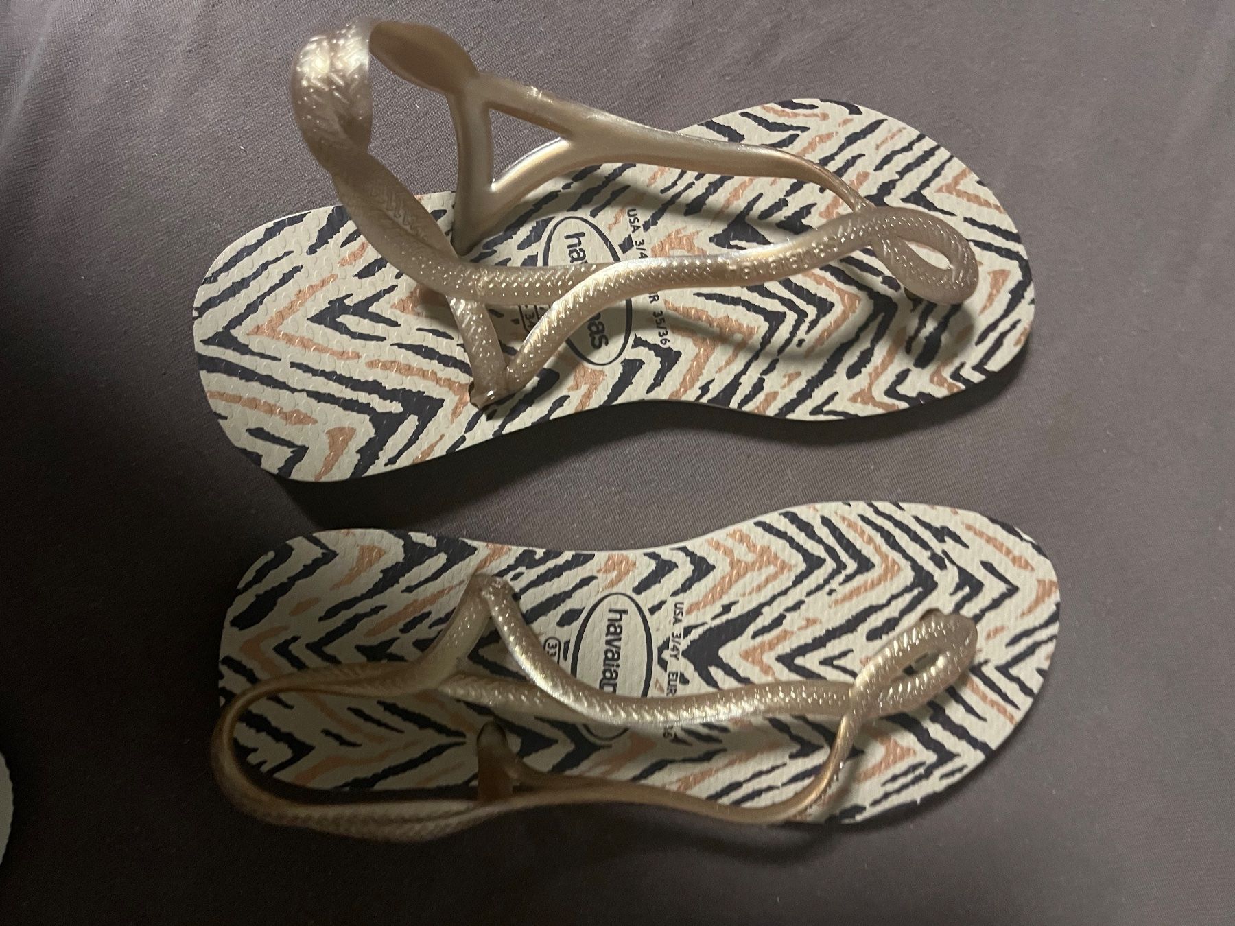 Havaianas Schuhe für Mädchen: Flipflops – Gebraucht aus Davos Wiesen von Roseli21