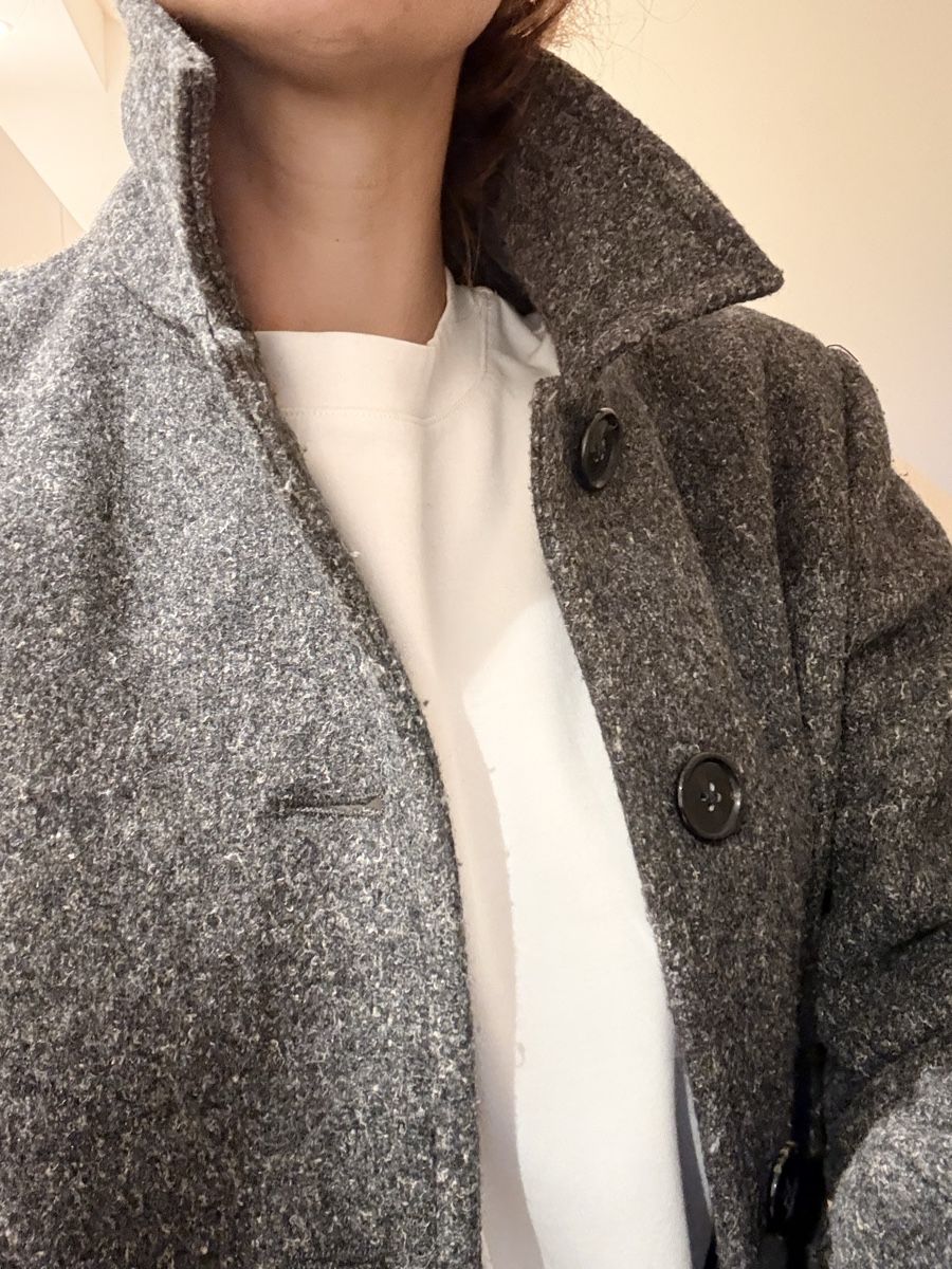 Zara Cappotti: Manteau laine long gris – Nuovo (secondo la descrizione) da Chardonne venduto da any_yq5q 4