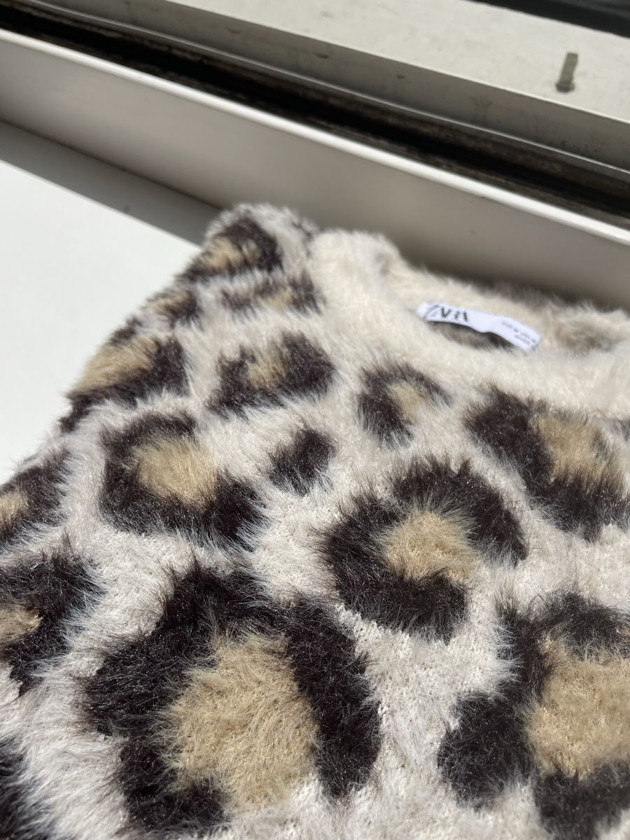 Zara Maglioni & Felpe: Weicher Flausch Pullover, Leopard / Leo-Muster, ZARA Gr. M – Nuovo (secondo la descrizione) da Zürich venduto da Carlajimena 7