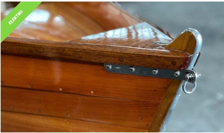 Labhart Barche: Ruderboot mit Elektromotor - befreit vom Bootschein – Usato da Weggis venduto da rai_7wxb