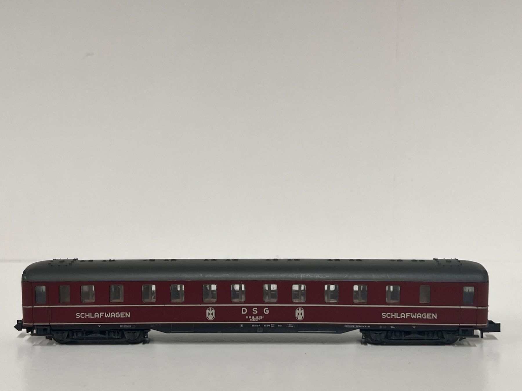 Roco Modelleisenbahnen: Roco SPUR N DSG Schlafwagen – Gebraucht aus Geroldswil von TopTrain54 1