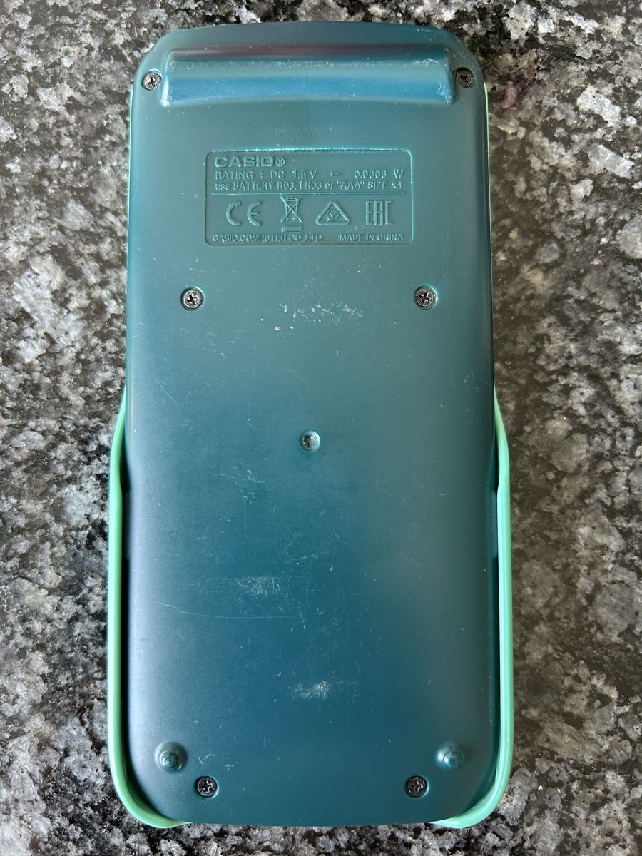 Casio Taschenrechner: Casio fx-92 Spéciale Collège Calculator  – Gebraucht aus Zürich von Sophie0569 2