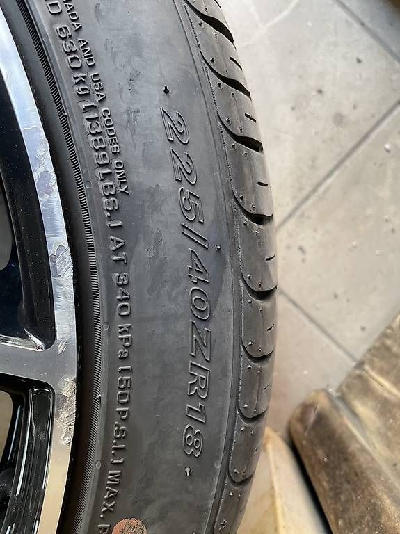 Cerchioni: BMW E46 Alufelgen mit Reifen 18 Zoll – Usato da Domat Ems venduto da Releib70 2