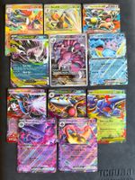 Konvolut 11 EX und Illustration Rare Pokémonkarten EN