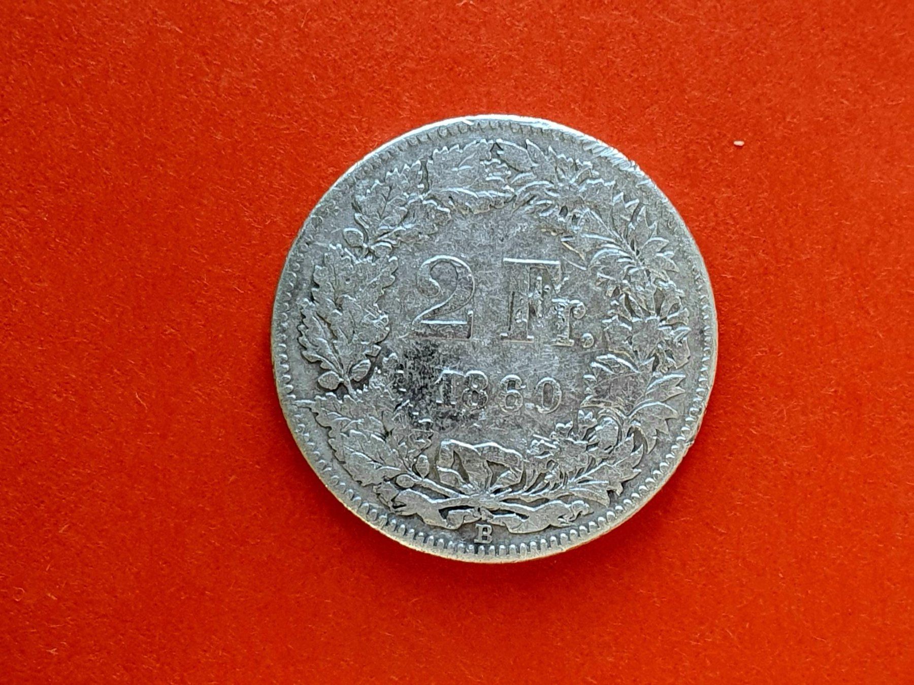 Tutti le monete: 2 Franken 1860 – Usato da luzern venduto da Jrouge