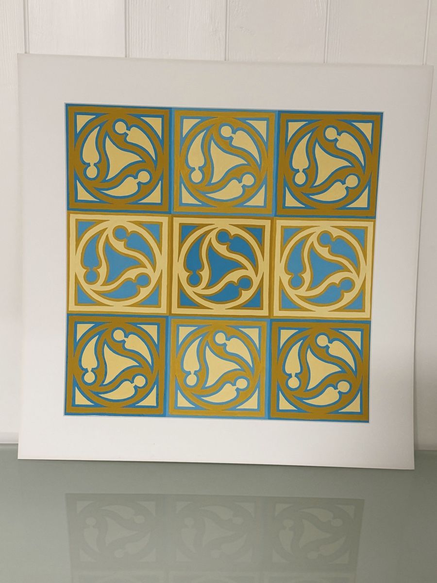 Foto & Immagini: Original Wandbild, handgemachtes Einzelstück, 50 x 50 – Usato da Gunten venduto da starfish3 2