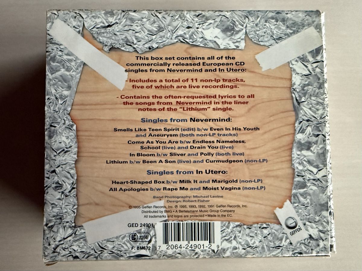 CD: Nirvana Singles Box Set CD 6 Singles  – Usato da Oberried Brienz venduto da Chyara 1