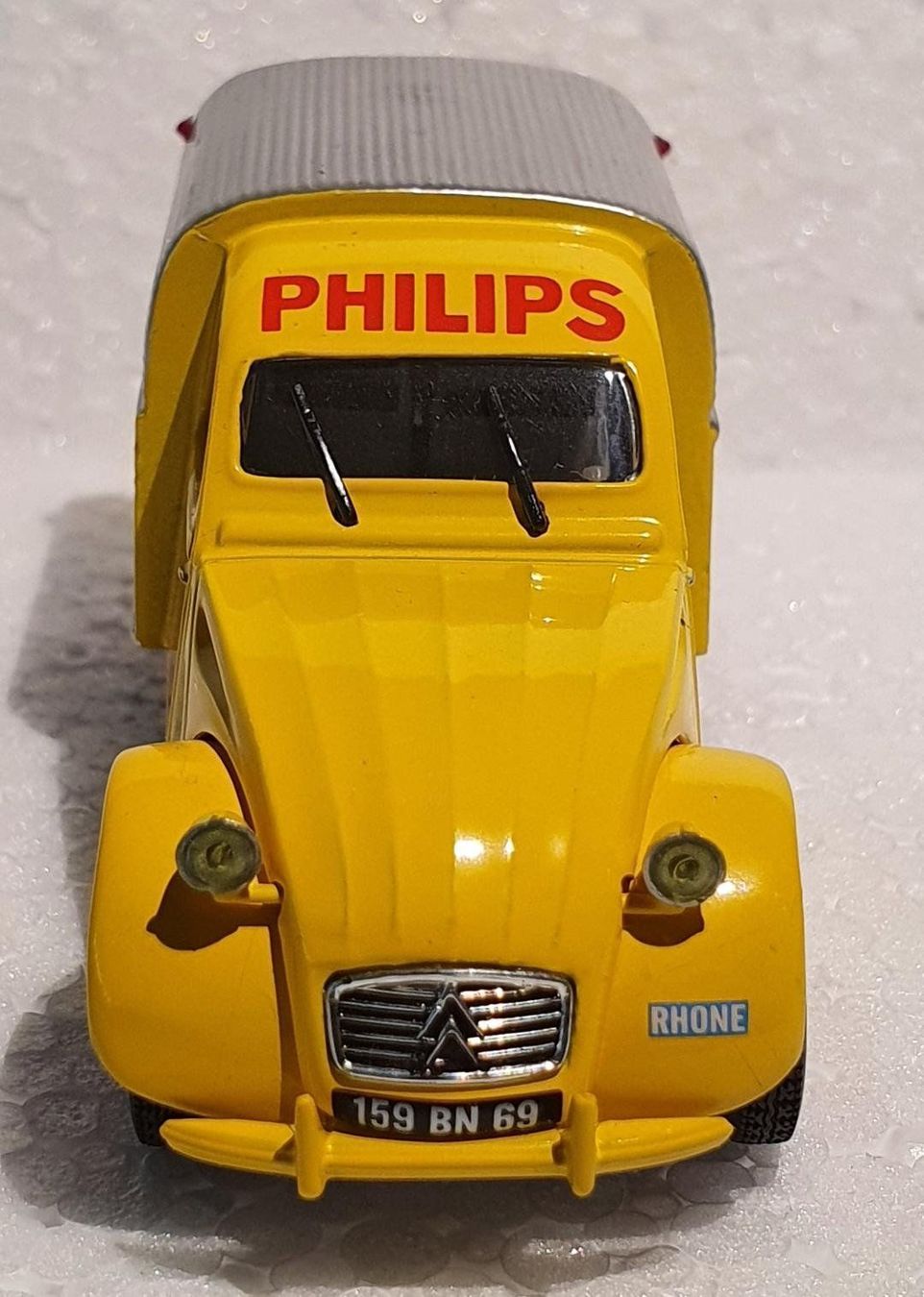 Norev Modellautos: Citroën  2CV AZU  -   PHILIPS  -  Norev  - 1/43 – Gebraucht aus Delémont von Domdom1 3