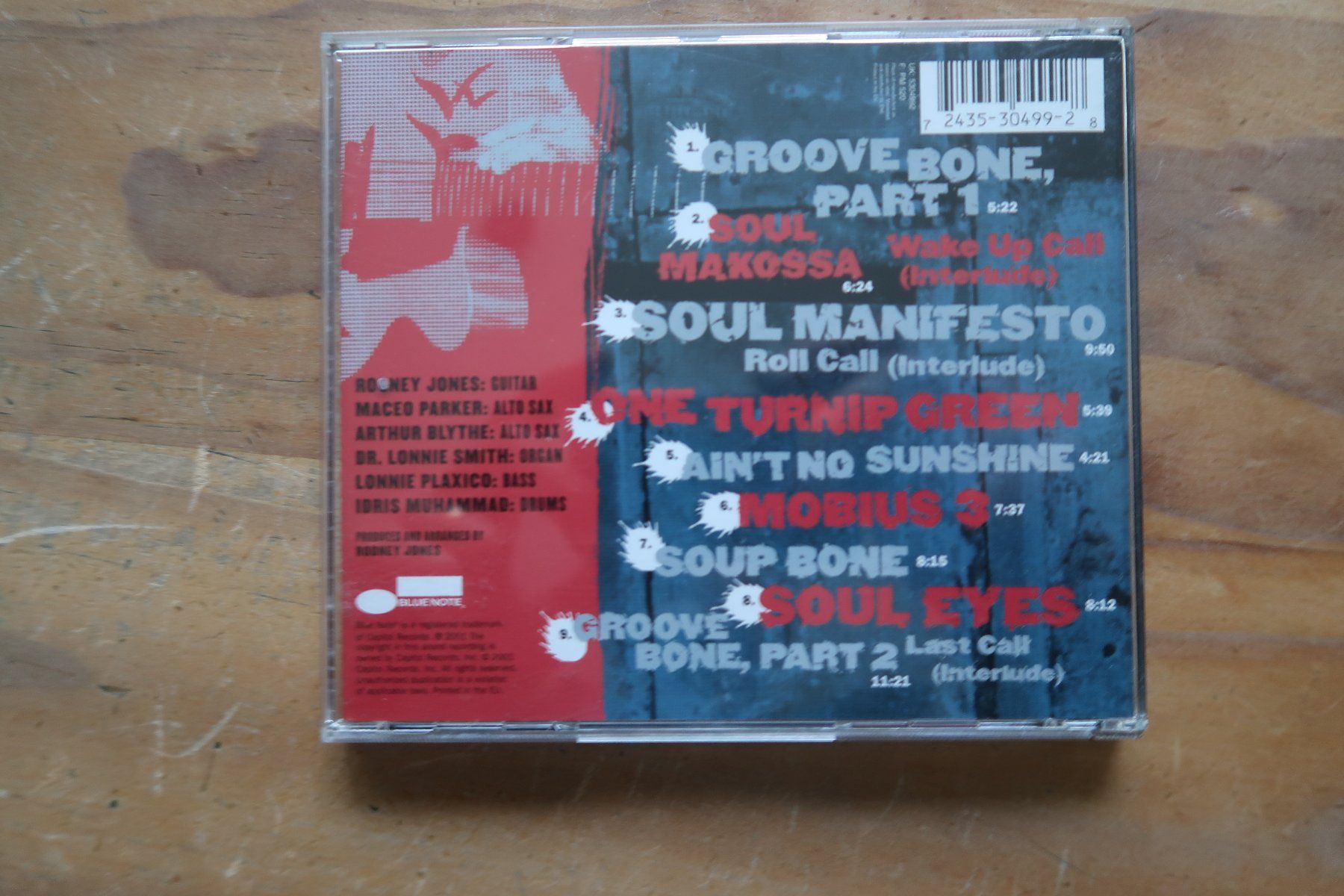 CD: RODNEY JONES - SOUL MANIFESTO - CD – Usato da Basel venduto da Patiscat 1