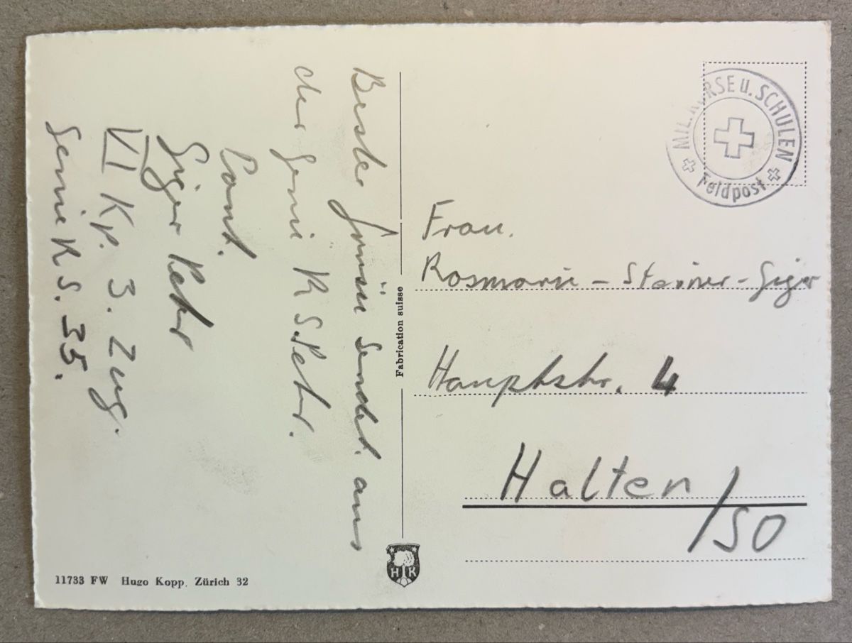 Cartoline postali: Flugaufnahme Triengen LU – Usato da Luzern venduto da Balbel 1