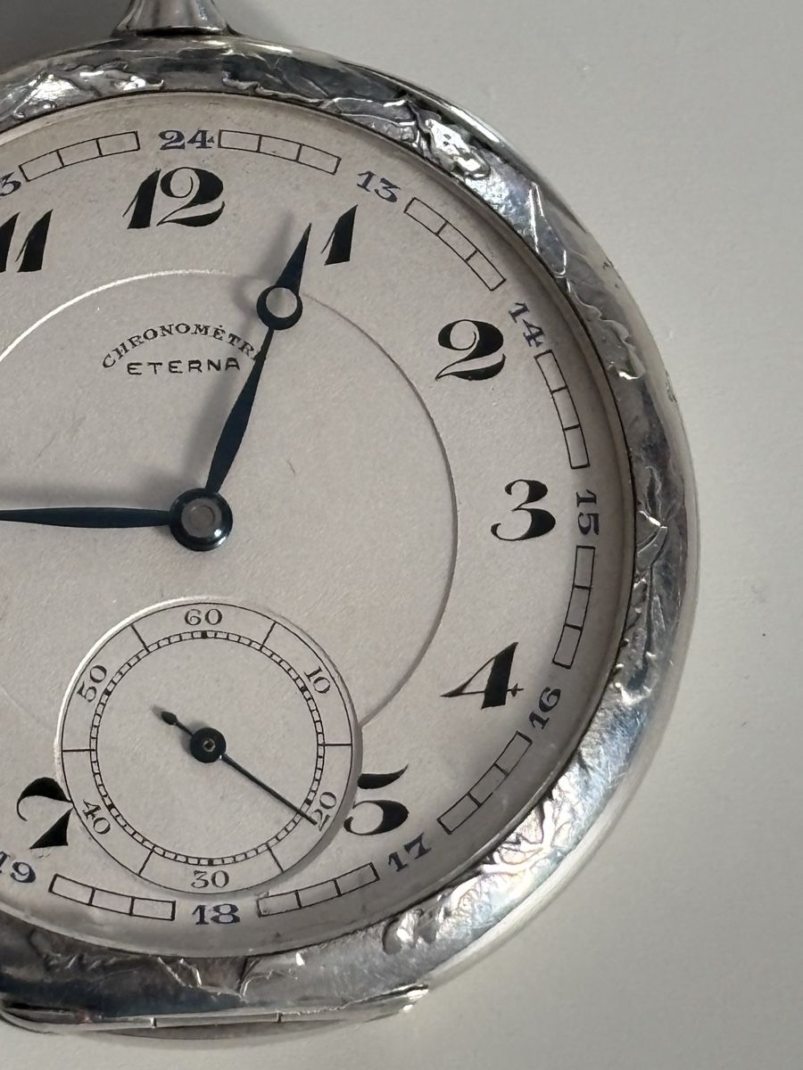 Eterna Orologi: Taschenuhr Haldengut Bier nicht Feldschlösschen – Usato da Neuenhof venduto da redballexpress 3