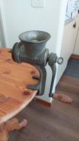 Fleischwolf Husqvarna antik Gusseisen gebraucht