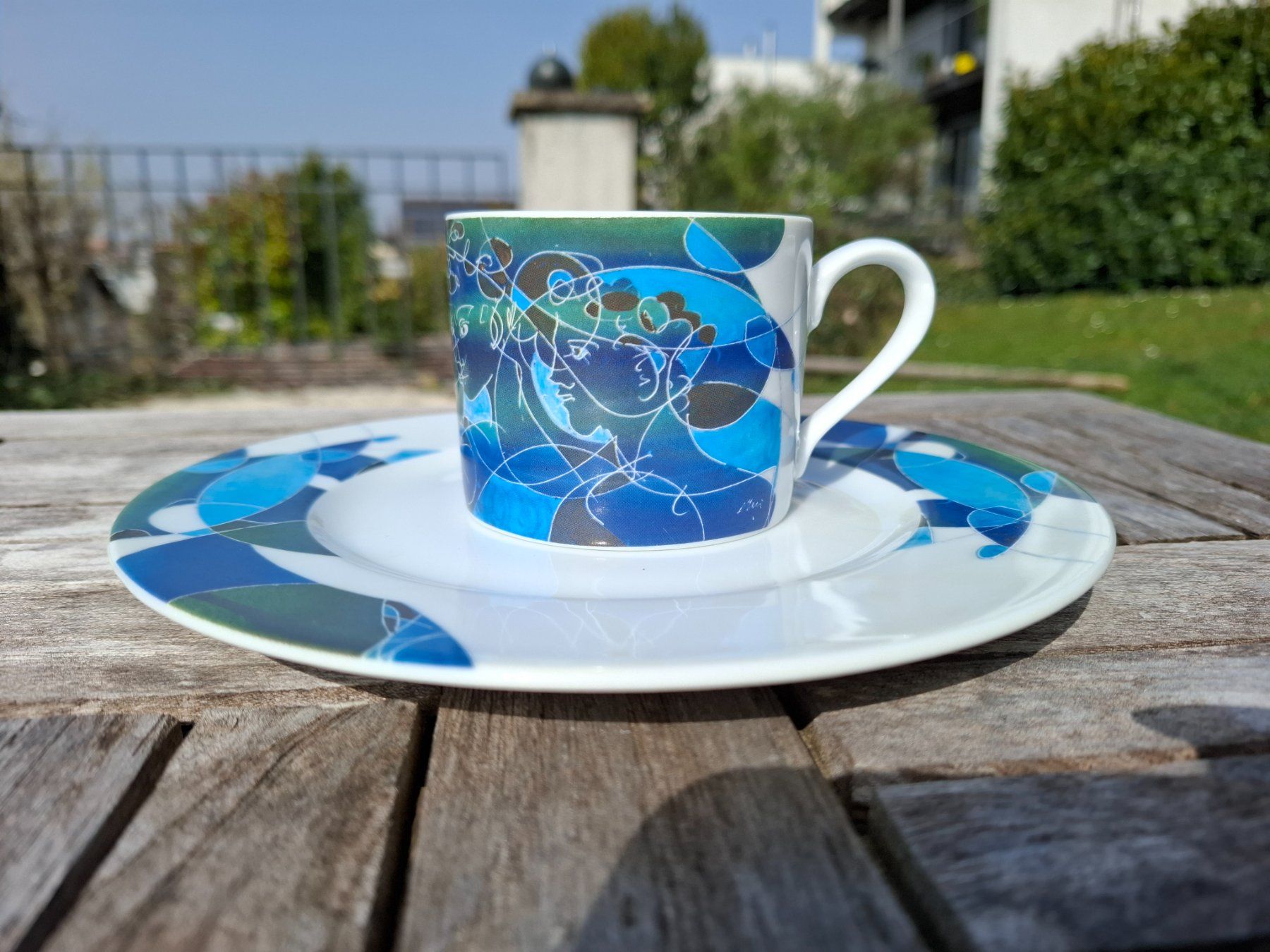 Tazze: Tea for two von Künstler Hans Erni – Usato da Oberwil BL venduto da Niggeli6 1