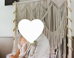 Macrame Wandbehang Hochzeitsdeko