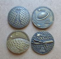 Lot ++ 4 grosse Bronze-Medaillen: Air-Portugal