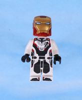 LEGO Super Heroes Minifigur Iron Man - White Jumpsuit, Neck