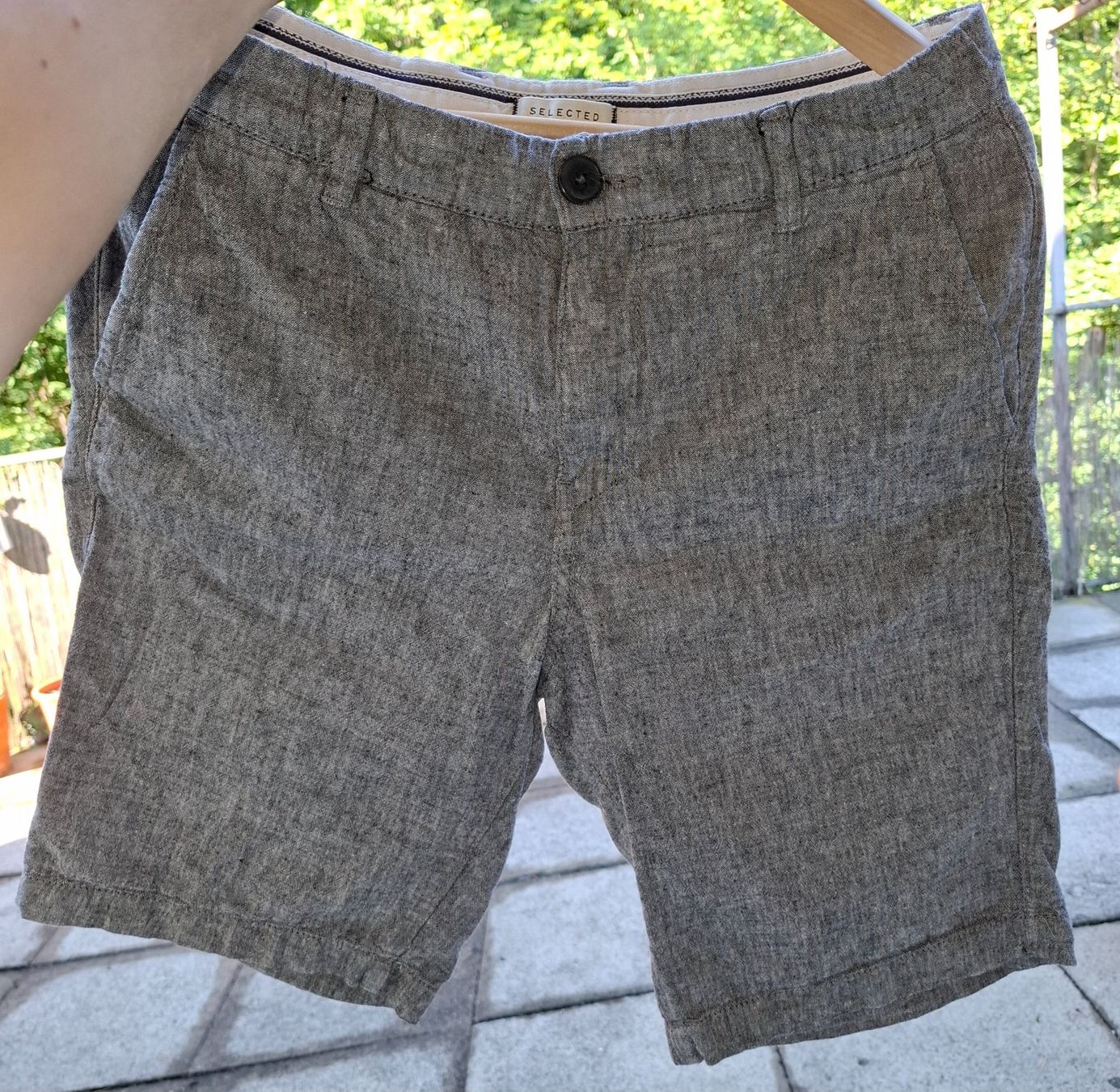 Hosen: kurze Hose Leinen/Baumwolle – Gebraucht aus st.gallen von mona3