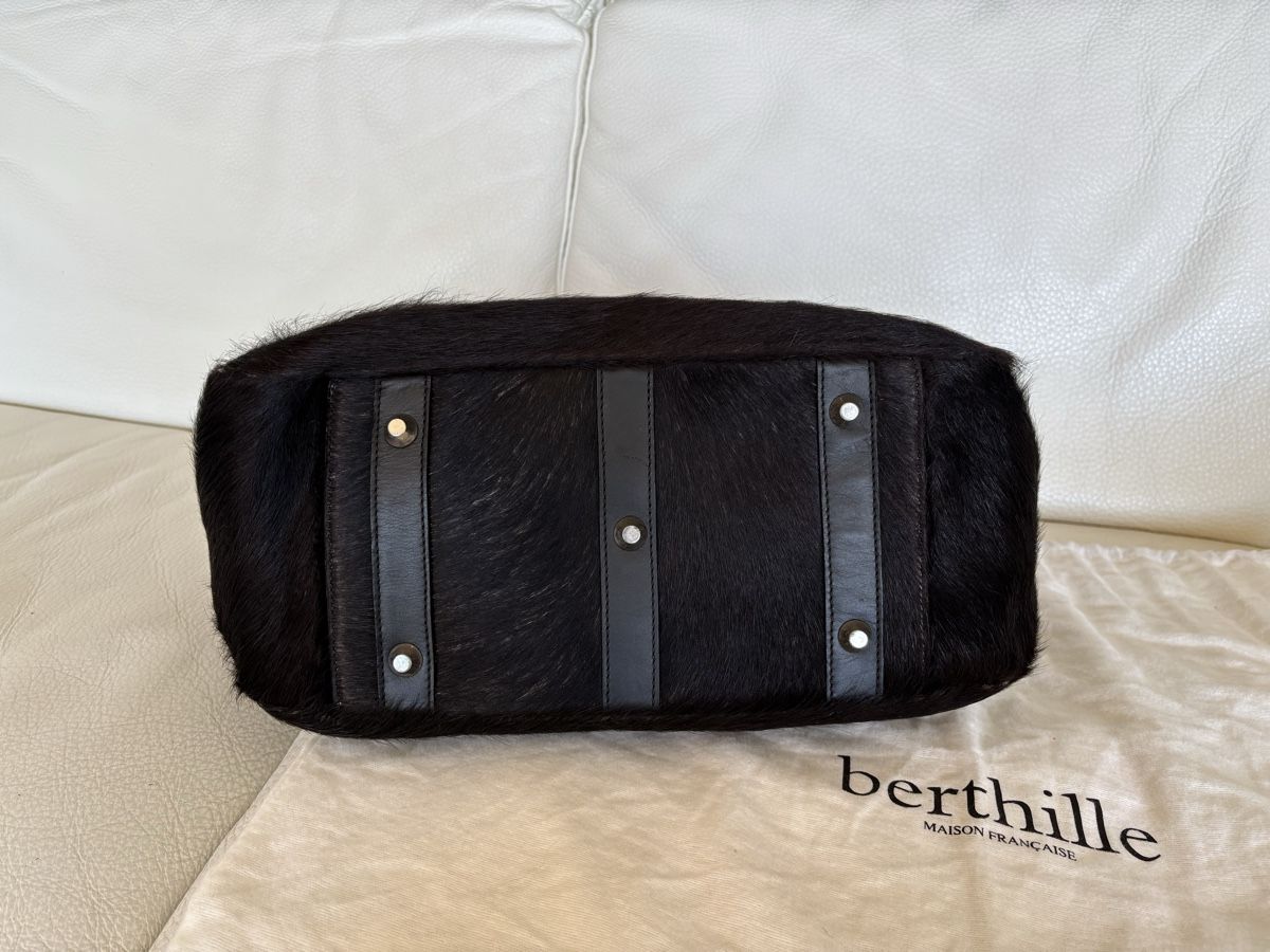 Borse da donna: BERTHILLE - Magnifique Sac Hermine Noir – Nuovo (secondo la descrizione) da Chardonne venduto da teenyweeny 8