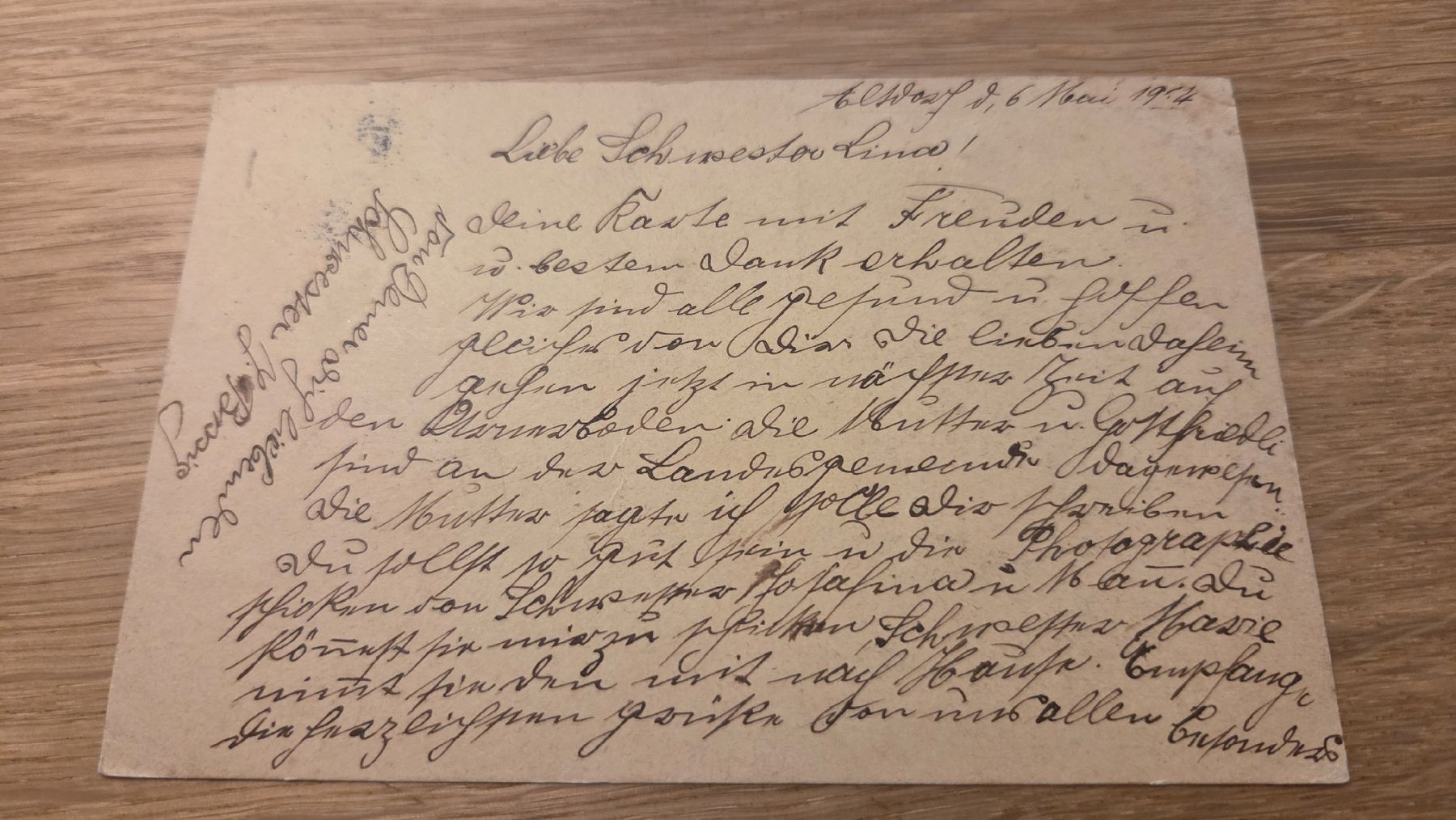 Cartoline postali: 1914 Postkarte Telefon Nr 91 – Usato da Arni AG venduto da Moth68 1