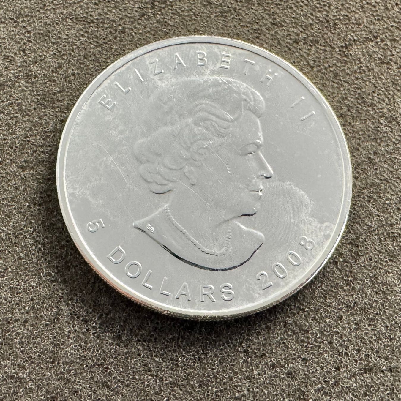 Alle Münzen: 1 Unze Silber Kanada Maple Leaf 2008 - 1 – Gebraucht aus Reitnau von Coinhouse 1
