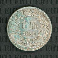 CHF___1.00 1953 vz 1 Franken