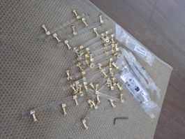 Acrylic Door Handles  (Gold)