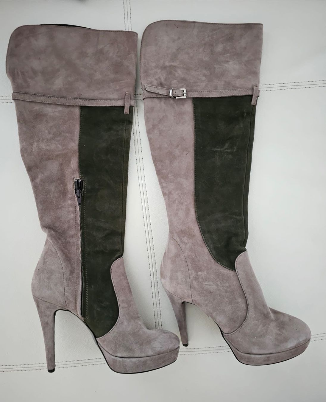 Damenschuhe: Wildleder Stiefel – Neu (gemäss Beschreibung) aus Steinmaur von Kiki_m240 1