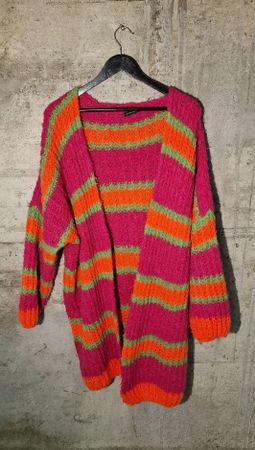 Damen Cardigan – Made in Italy – Mohair Mix (Gr. L/XL)