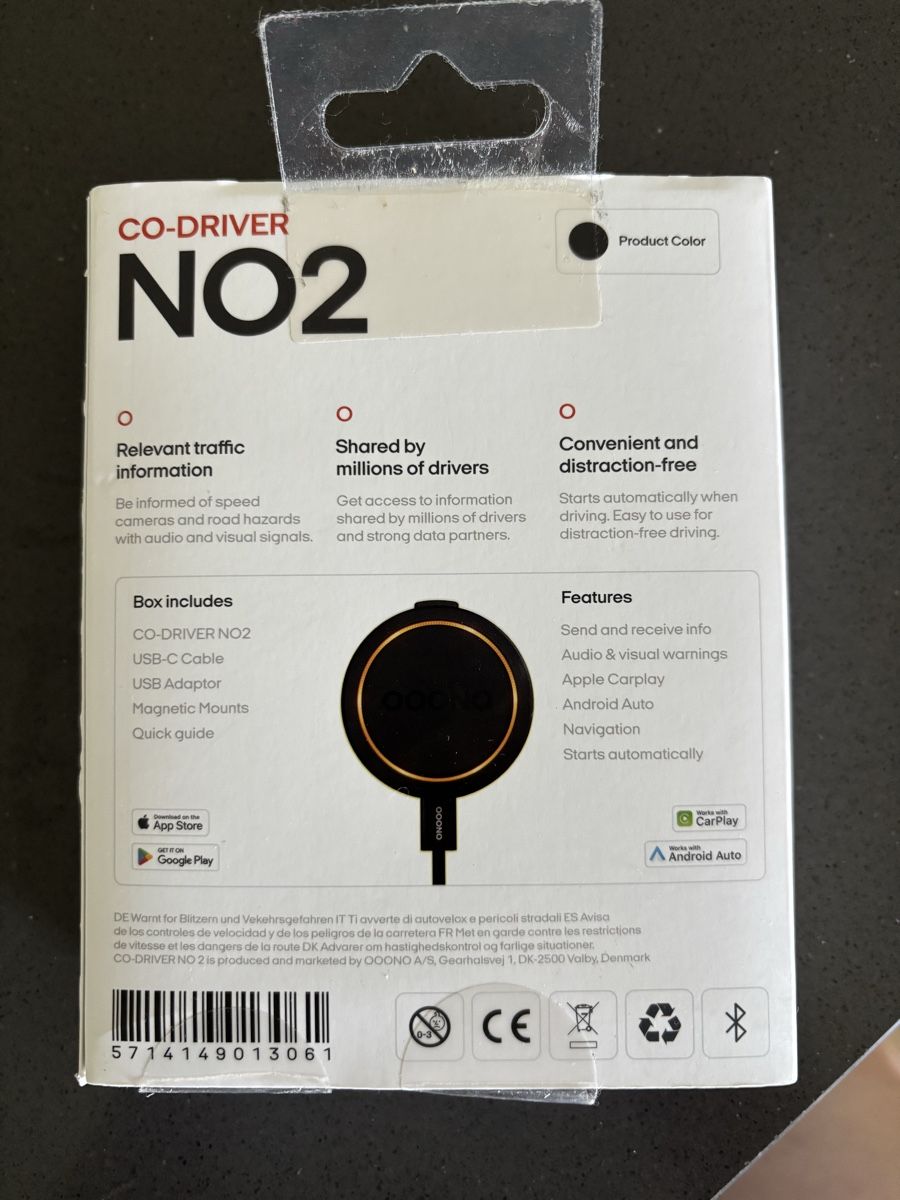 Supporti a parete: Ooono Co-Driver NO2 neu – Nuovo e nell'imballaggio originale da Pfäffikon ZH venduto da sunshine9500 1