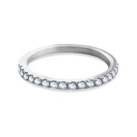 Klassischer Diamantring aus Weissgold - NEU