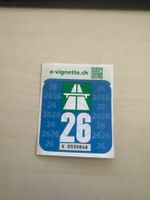 Autobahnvignette 2026