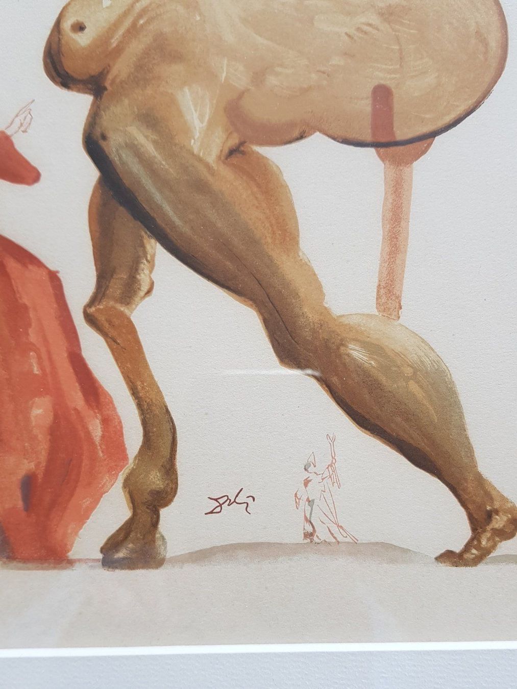 Xilografie: Salvador Dali - Farbholzstich – Usato da Horw venduto da Kunstreich7 2
