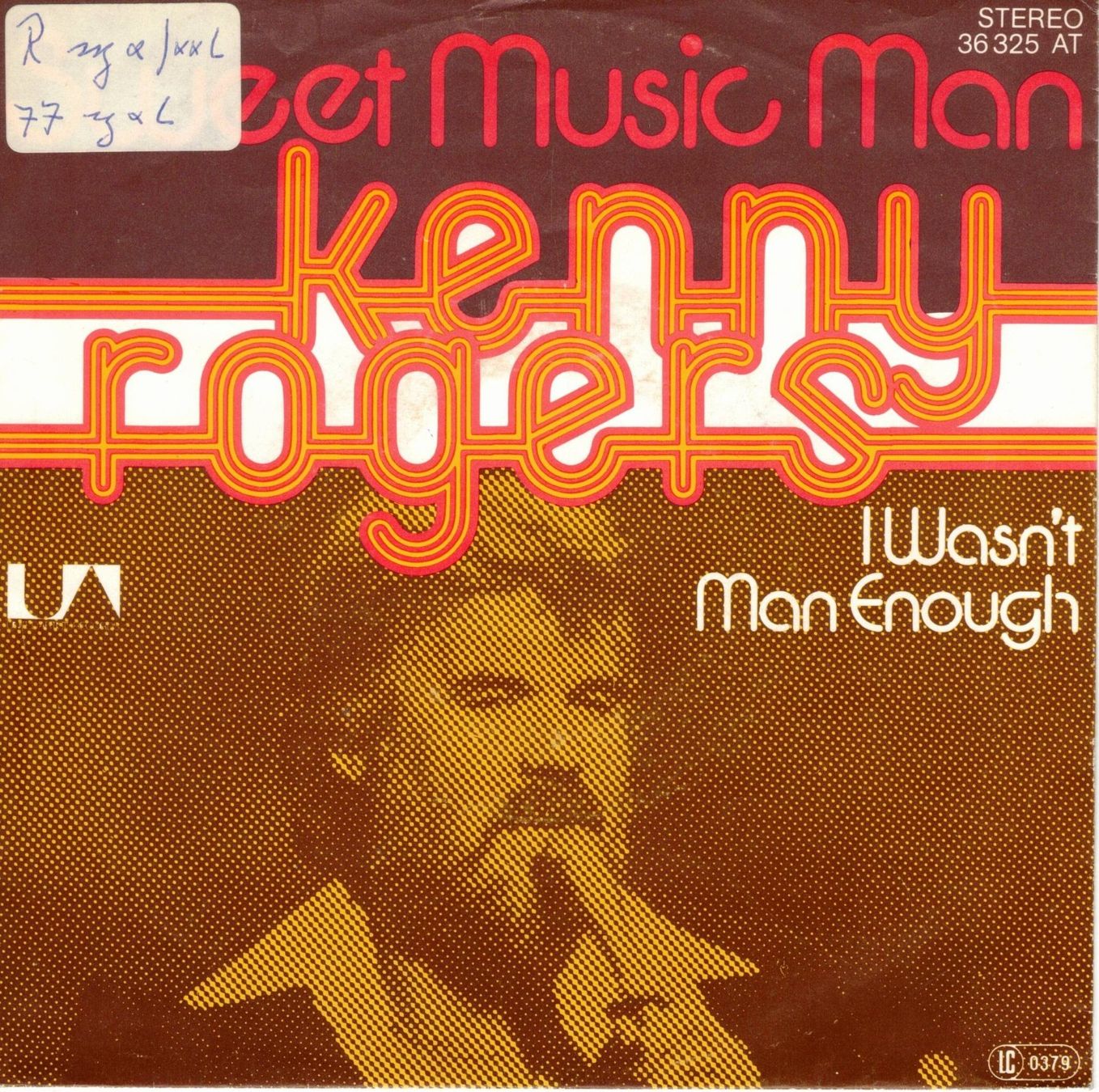 Dischi in vinile: Kenny Rogers  --  Sweet music man  Single7 – Usato da Rheinau venduto da thealbum