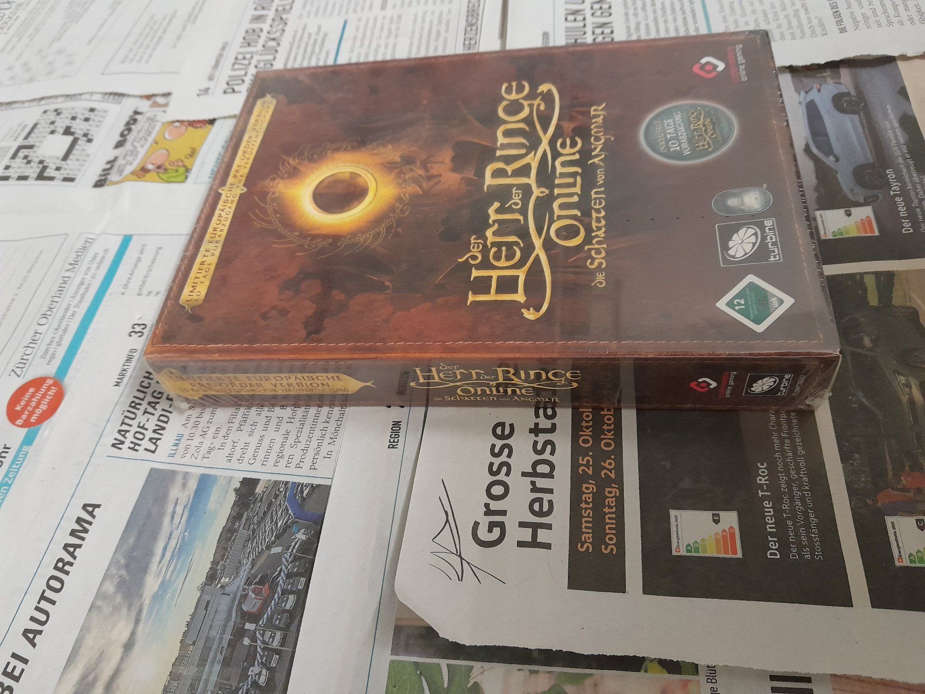 Giochi: Herr der Ring Online Neu. – Nuovo e nell'imballaggio originale da Rüti ZH venduto da Alemanni 1