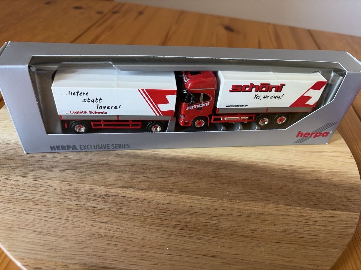Herpa Kit di modellismo & Modellini statici: Schöner Iveco von Schöni  – Usato da Ebikon venduto da MiaSophia01