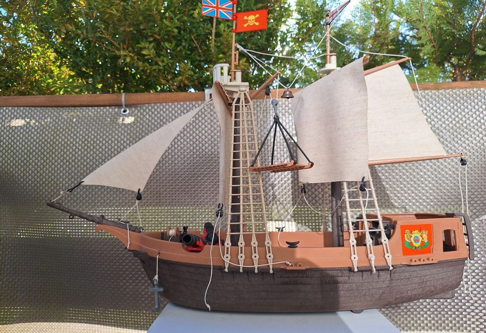 1.ab 1976 1. Orginal Piratenschiff alt, nur Ausstellungsstk (Neu ...