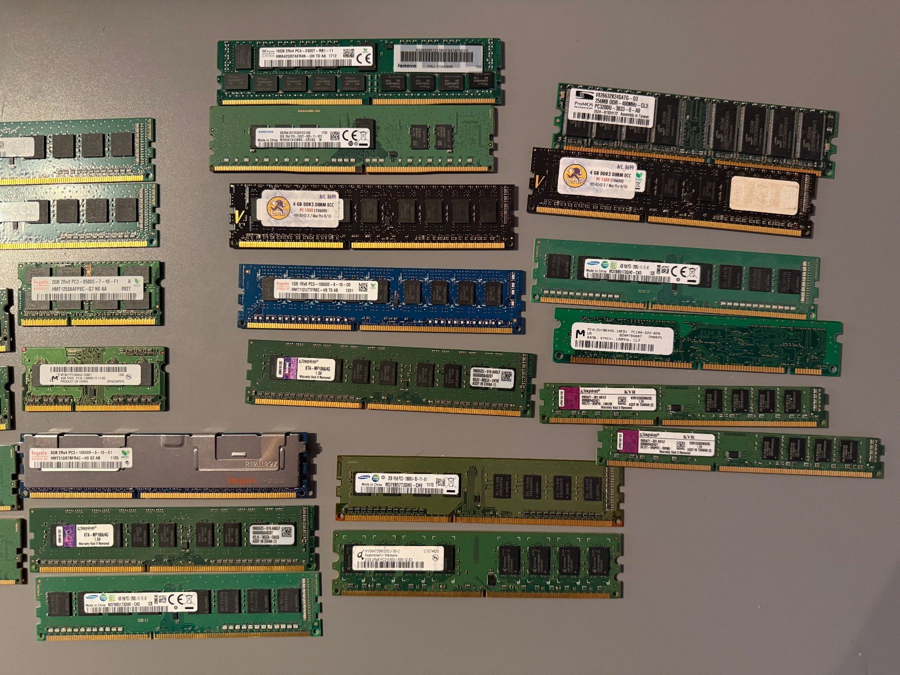 Memoria / RAM: DDR3 DDR4 Ram Sticks – Usato da Besazio venduto da zuccolon 3