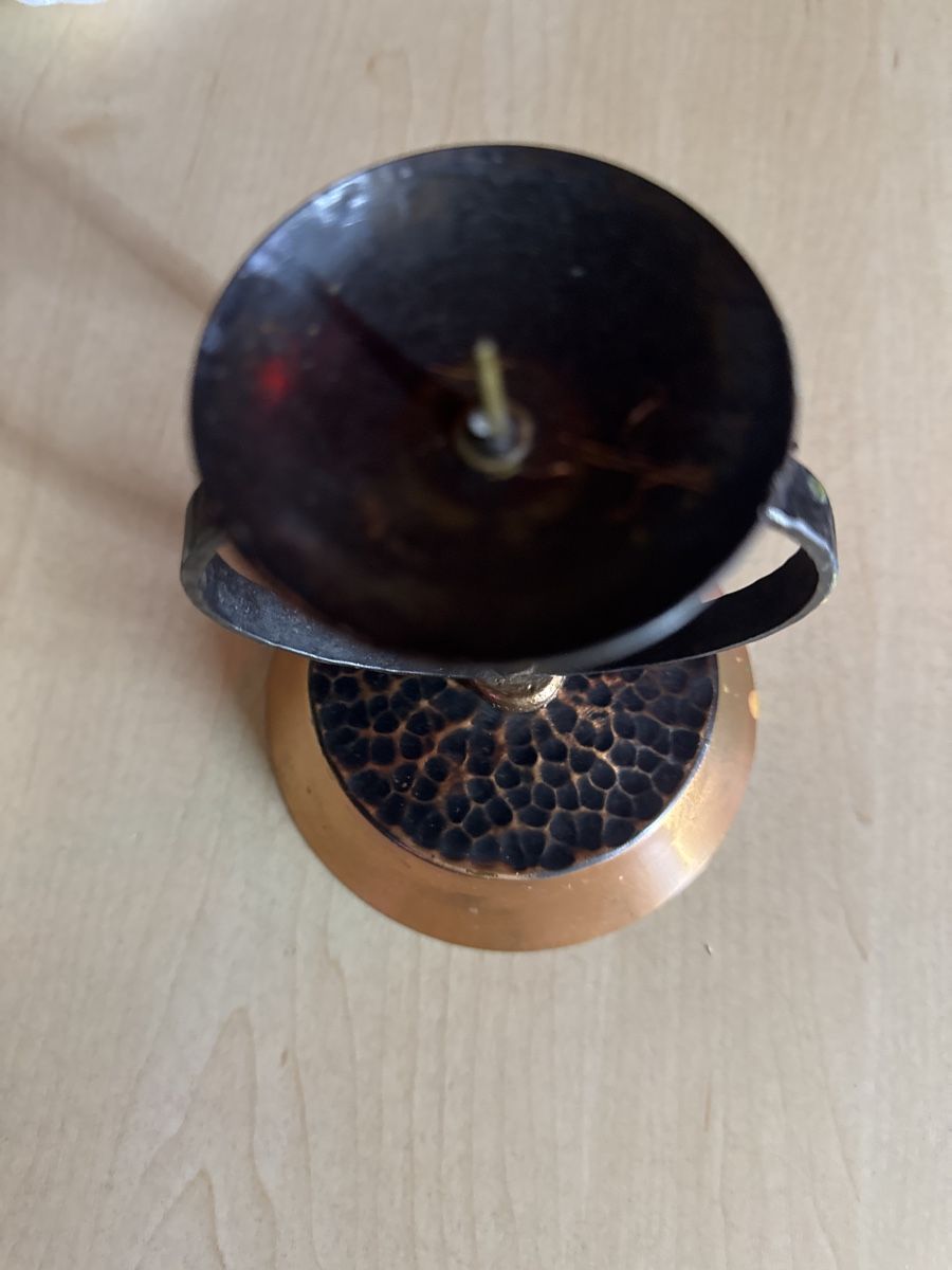 Portacandele: Kerzenhalter Kupfer geschmiedet – Usato da Gersau venduto da Second-Hand-Shop 2